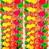 Beautiful Pom Pom Strings Decor Set Of 10 Pcs